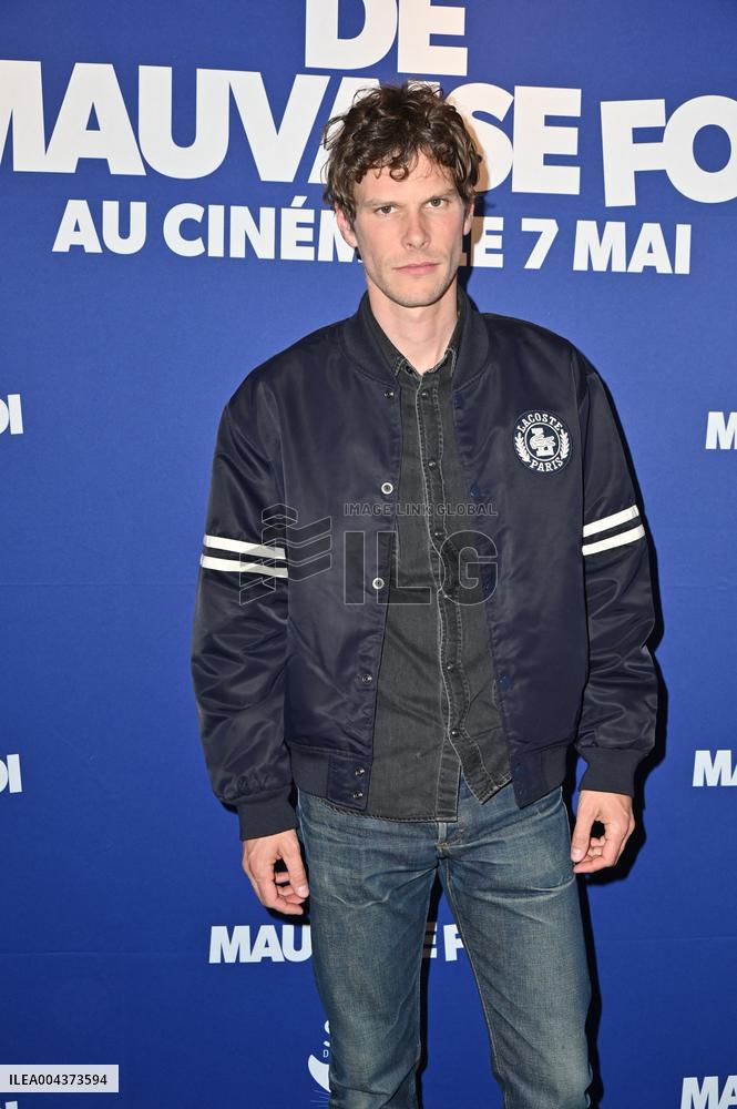 Premiere of De Mauvaise Foi - Paris
