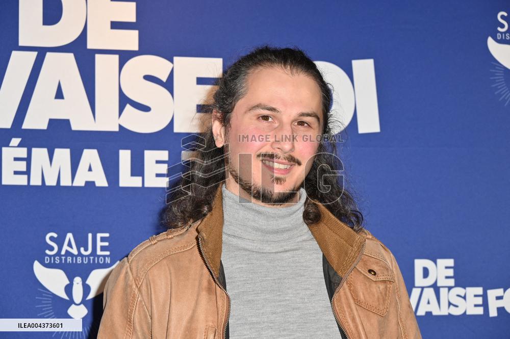 Premiere of De Mauvaise Foi - Paris