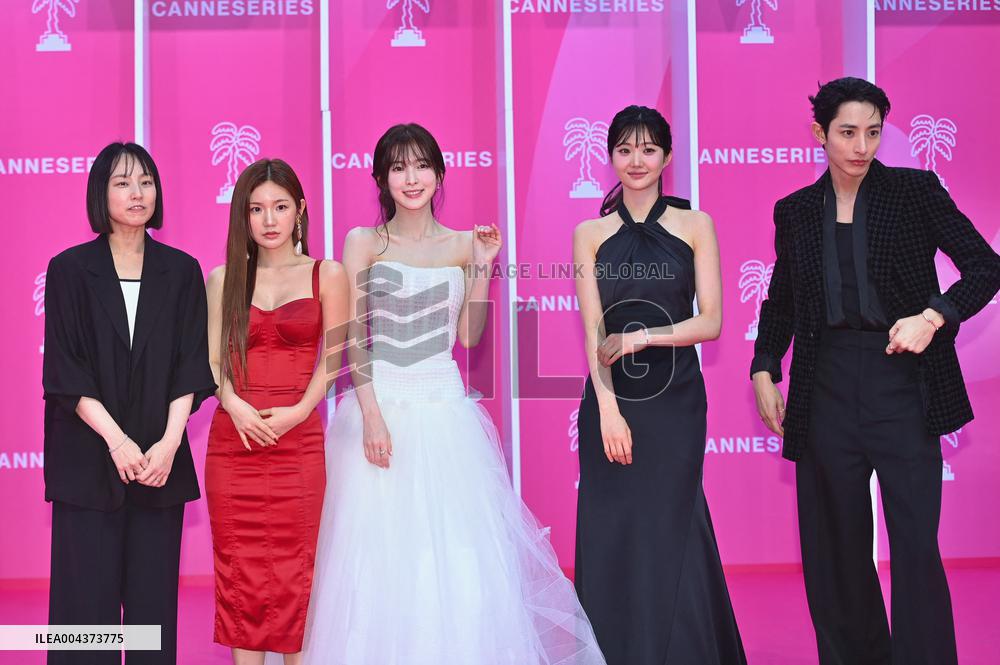 Pink Carpet at 8th Canneseries International Festival - Cannes