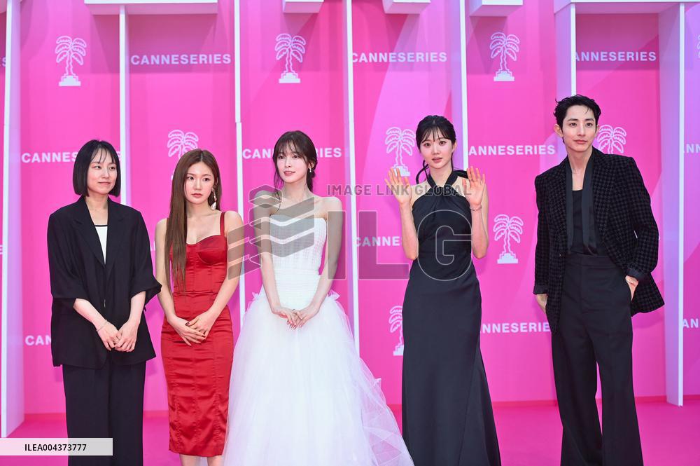 Pink Carpet at 8th Canneseries International Festival - Cannes