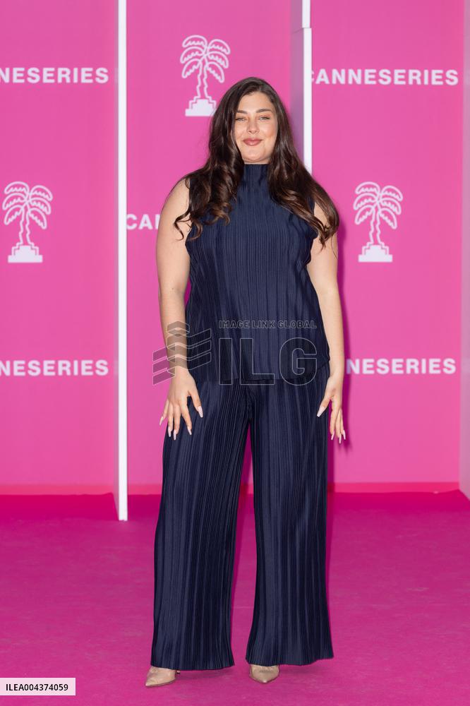 8th Canneseries Festival closing ceremony pink carpet