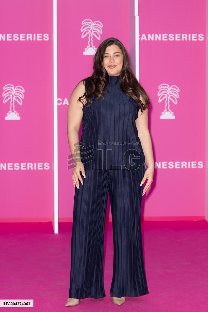 8th Canneseries Festival closing ceremony pink carpet