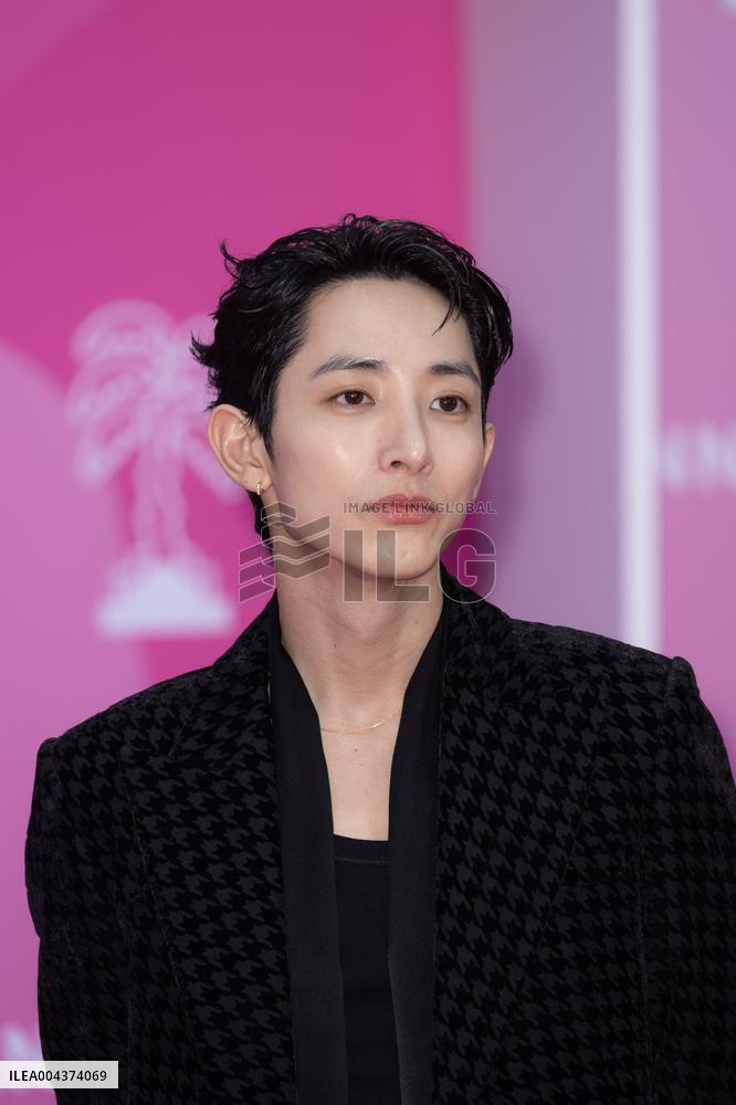 8th Canneseries Festival closing ceremony pink carpet