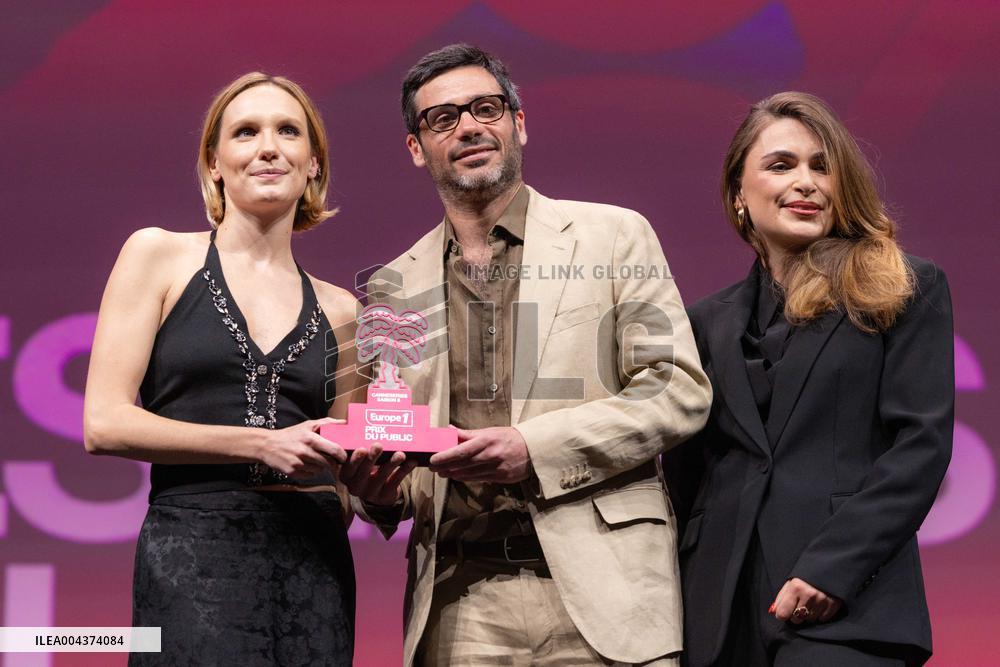 Prizes Ceremony of The 8th Canneseries Festival - Cannes