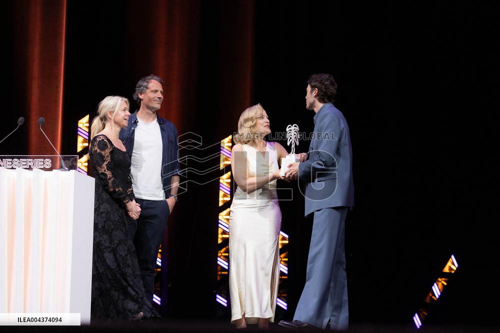 Prizes Ceremony of The 8th Canneseries Festival - Cannes