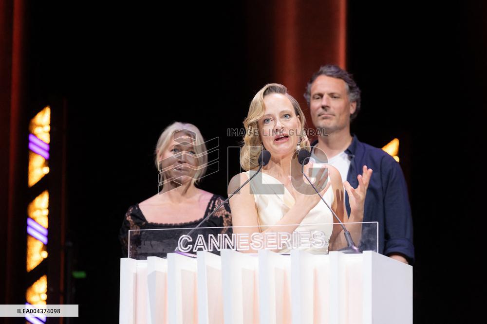 Prizes Ceremony of The 8th Canneseries Festival - Cannes