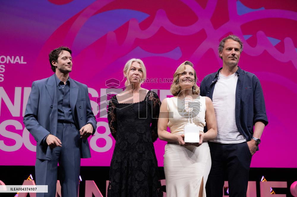 Prizes Ceremony of The 8th Canneseries Festival - Cannes