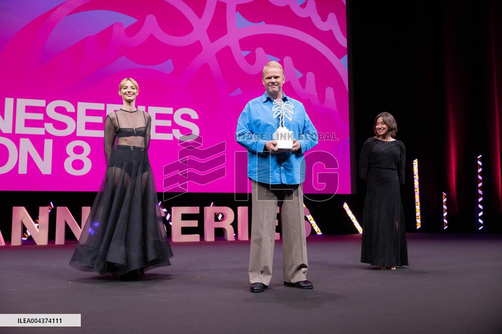 Prizes Ceremony of The 8th Canneseries Festival - Cannes
