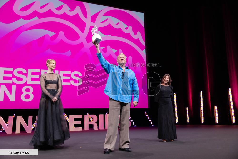 Prizes Ceremony of The 8th Canneseries Festival - Cannes