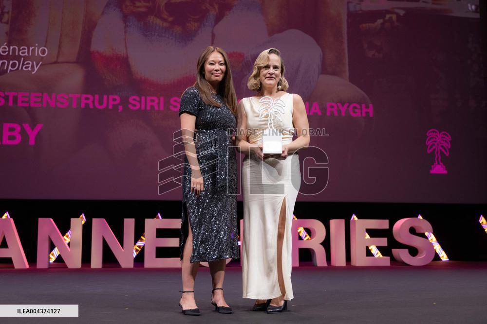 Prizes Ceremony of The 8th Canneseries Festival - Cannes