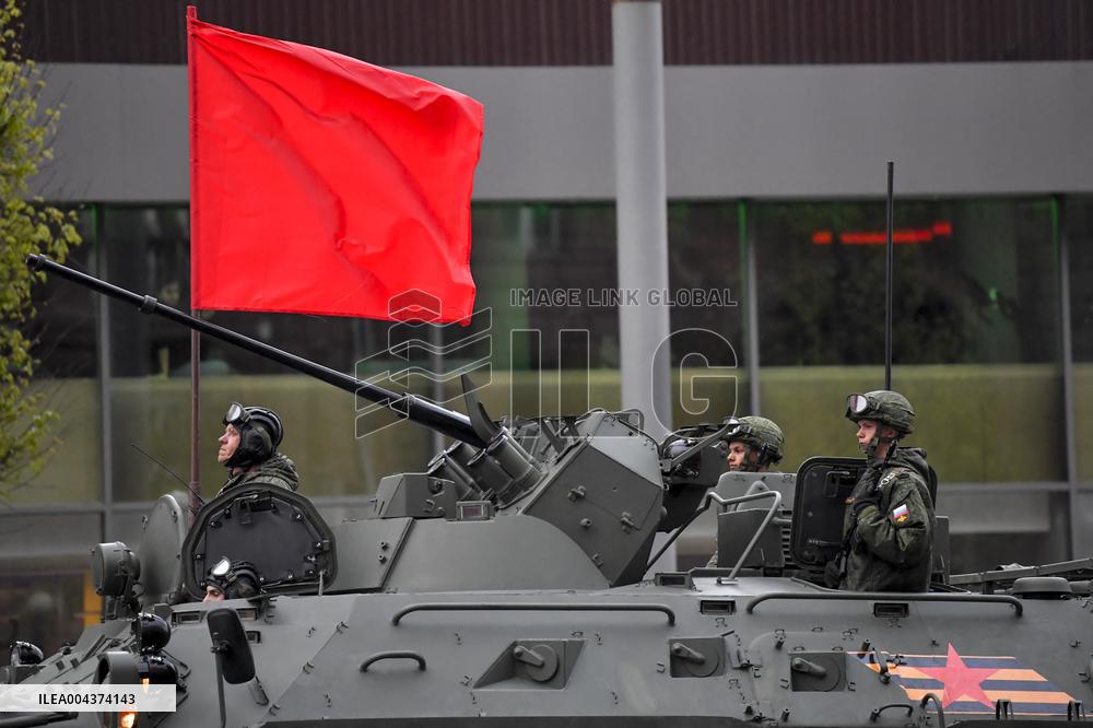 Moscow Parade Rehearsal - Russia