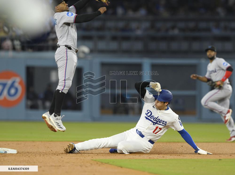 Baseball: Marlines vs. Dodgers
