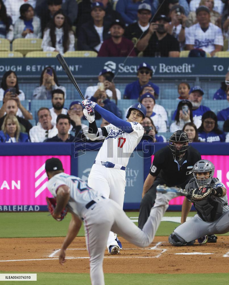 Baseball: Marlines vs. Dodgers