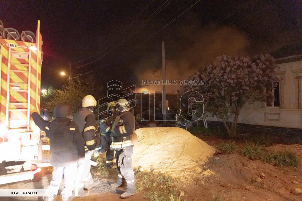 Russian Army Launched a Massive Drone Attack - Kharkiv