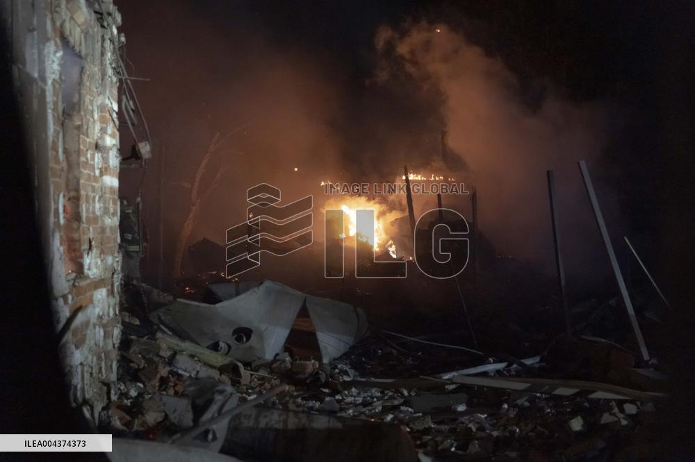 Russian Army Launched a Massive Drone Attack - Kharkiv