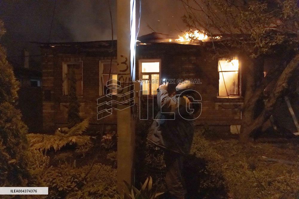 Russian Army Launched a Massive Drone Attack - Kharkiv