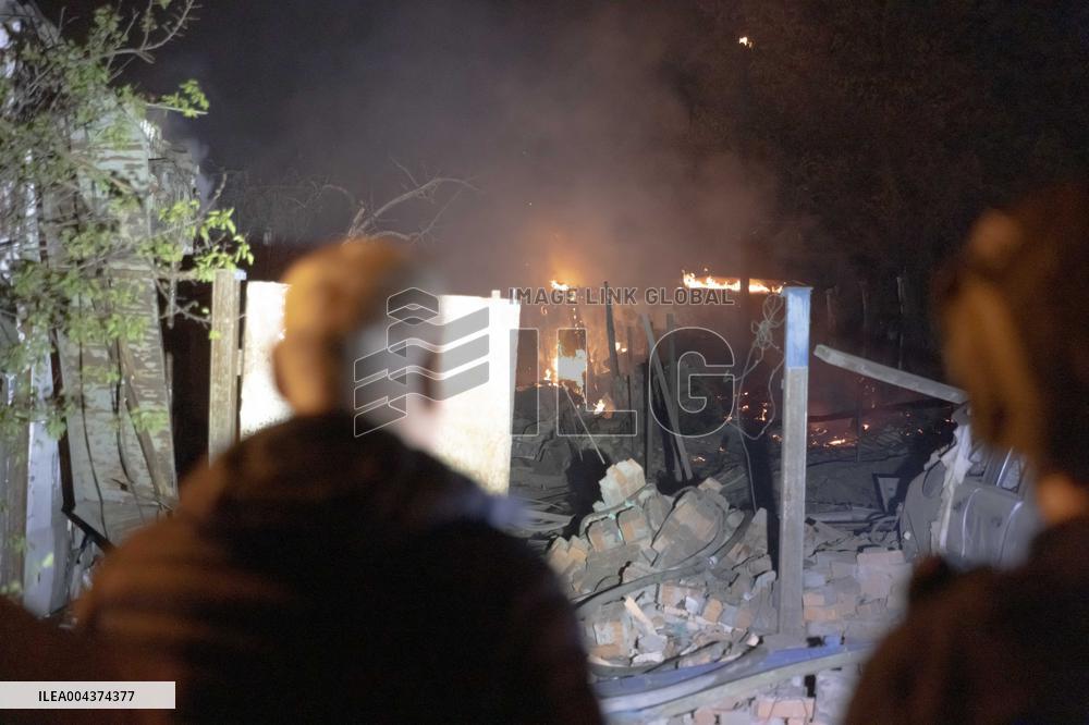 Russian Army Launched a Massive Drone Attack - Kharkiv