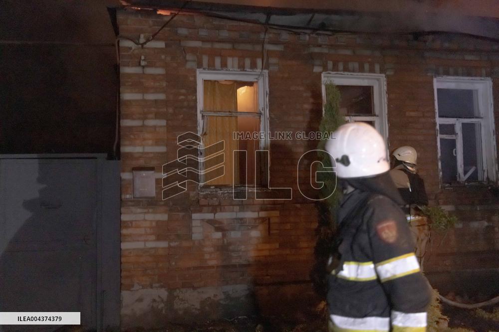 Russian Army Launched a Massive Drone Attack - Kharkiv