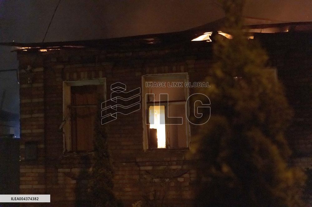 Russian Army Launched a Massive Drone Attack - Kharkiv