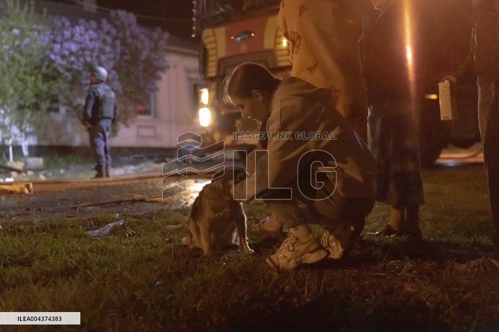 Russian Army Launched a Massive Drone Attack - Kharkiv