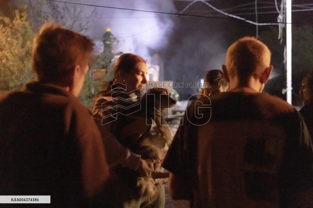 Russian Army Launched a Massive Drone Attack - Kharkiv