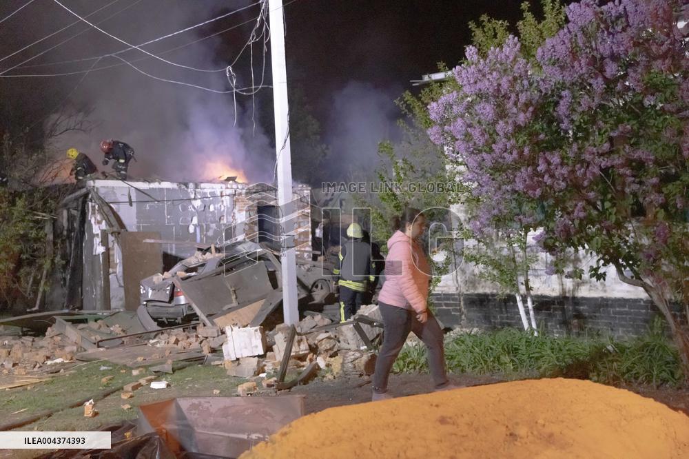 Russian Army Launched a Massive Drone Attack - Kharkiv