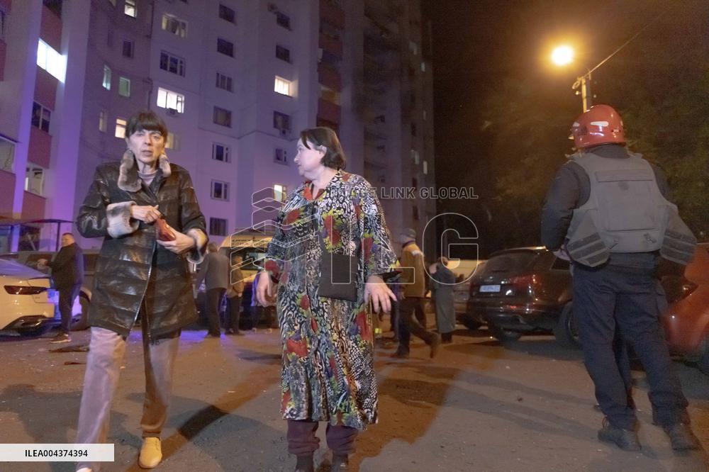 Russian Army Launched a Massive Drone Attack - Kharkiv