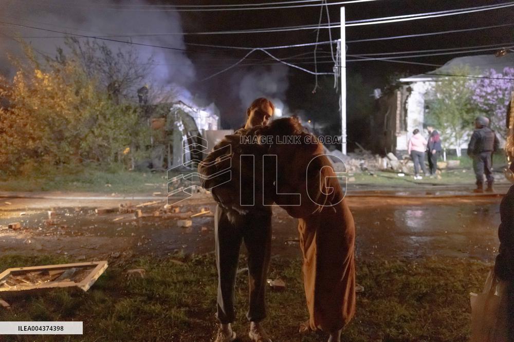 Russian Army Launched a Massive Drone Attack - Kharkiv