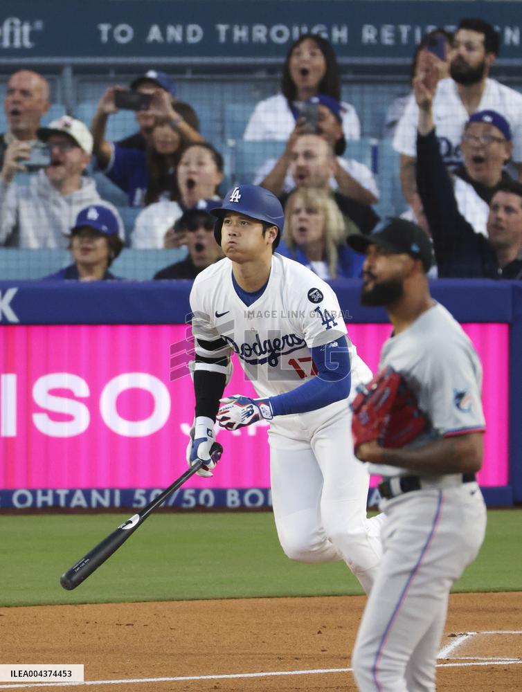 Baseball: Marlines vs. Dodgers