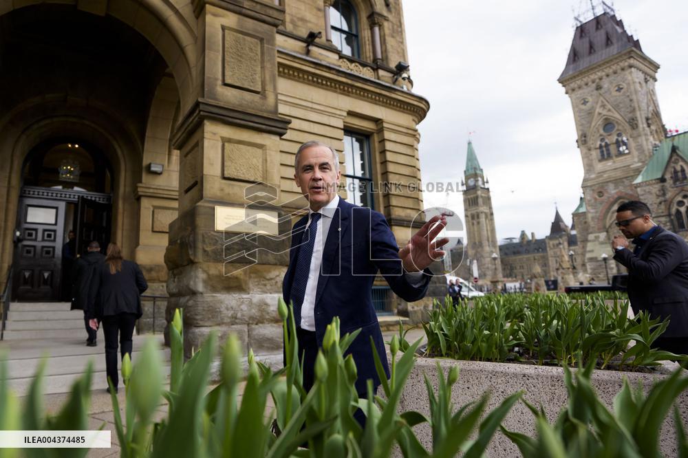 Mark Carney Arrives at The Office of The Prime Minister - Ottawa