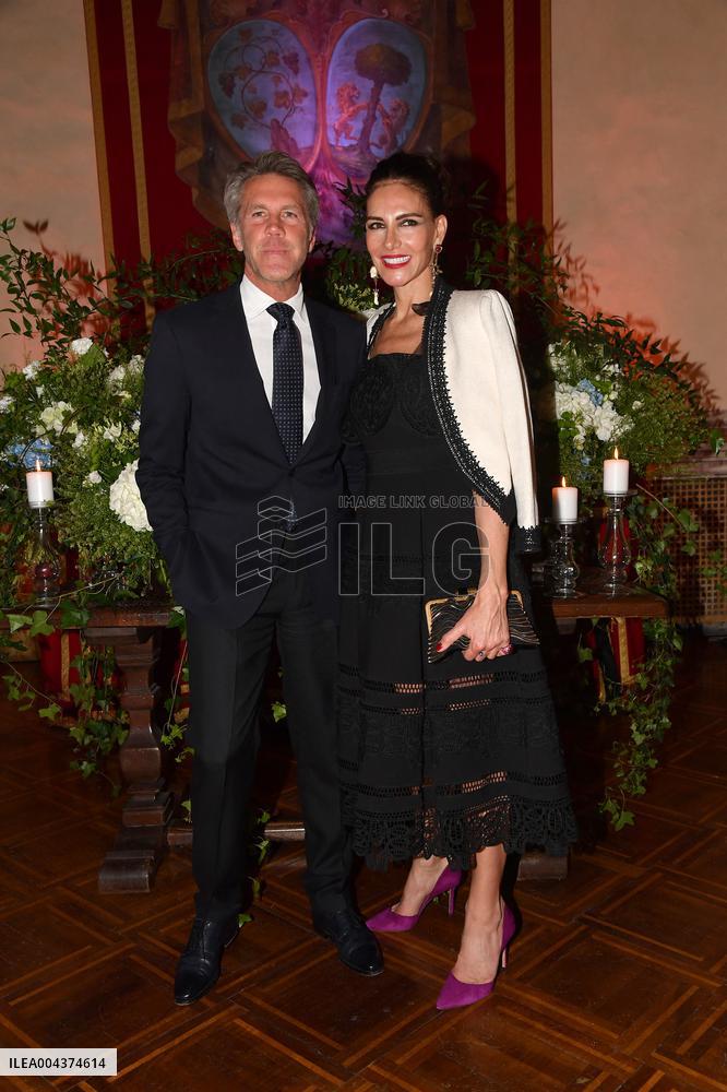 Emanuele Filiberto of Savoy and Adriana Abascal at Gala Dinner - Rome