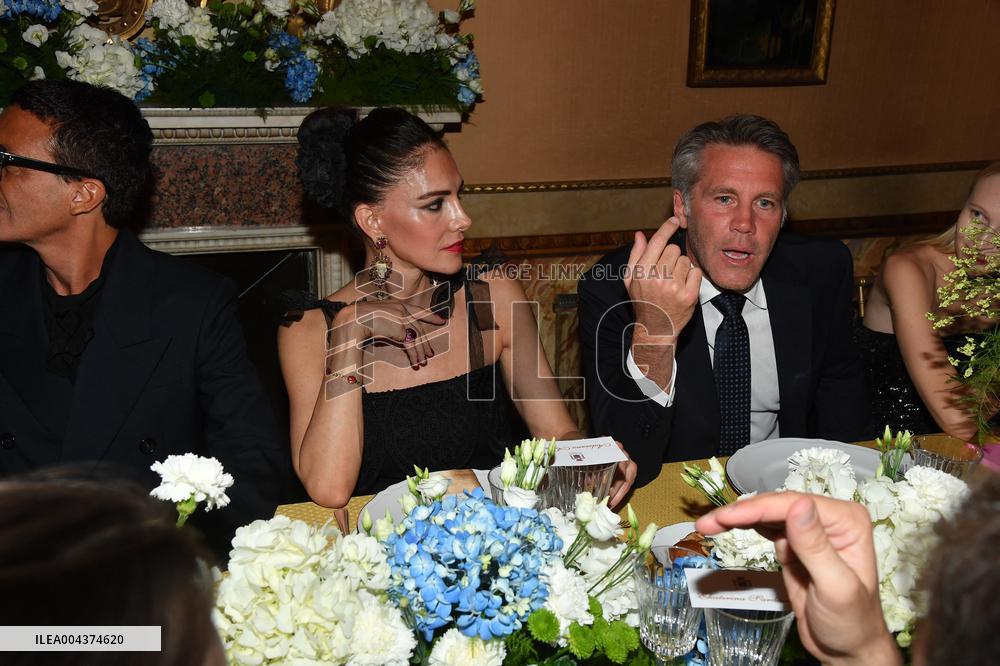 Emanuele Filiberto of Savoy and Adriana Abascal at Gala Dinner - Rome