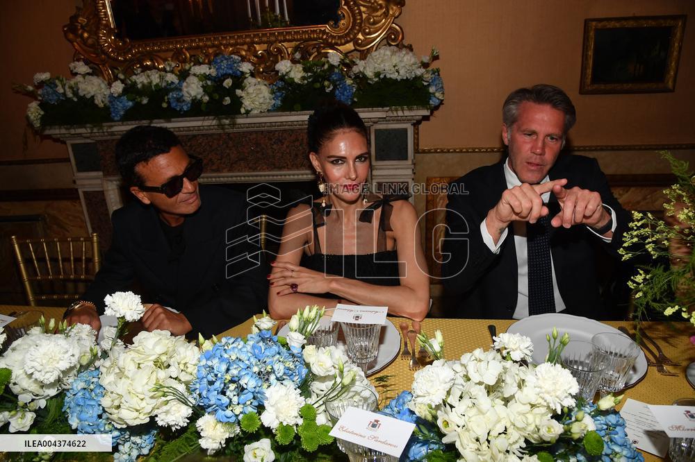 Emanuele Filiberto of Savoy and Adriana Abascal at Gala Dinner - Rome