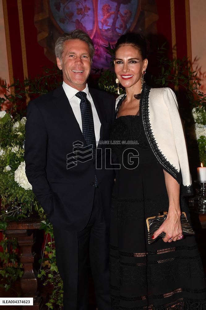 Emanuele Filiberto of Savoy and Adriana Abascal at Gala Dinner - Rome