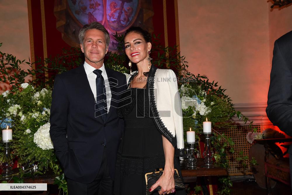Emanuele Filiberto of Savoy and Adriana Abascal at Gala Dinner - Rome