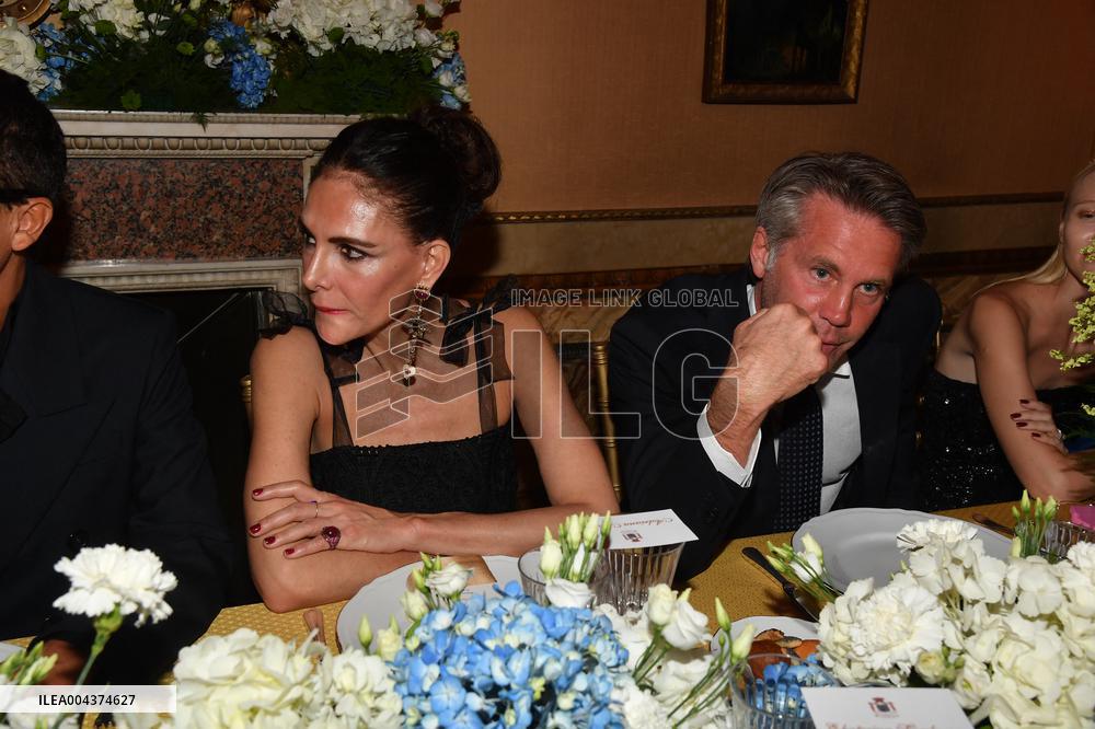 Emanuele Filiberto of Savoy and Adriana Abascal at Gala Dinner - Rome