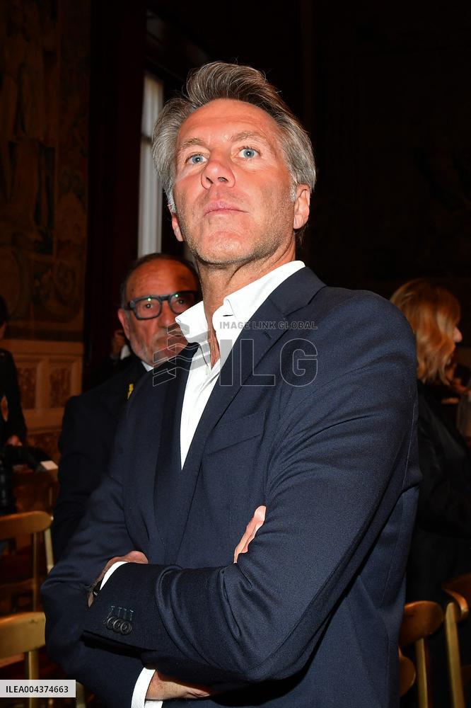 Emanuele Filiberto of Savoy and Adriana Abascal at Concert for Peace of Omar Harfouch - Rome