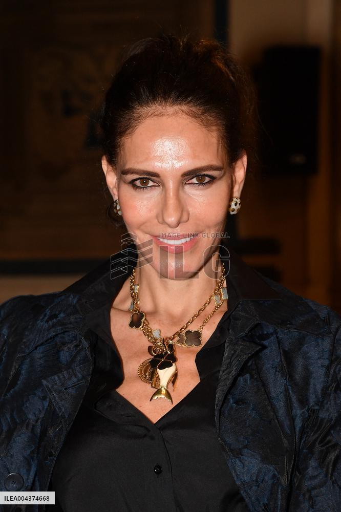 Emanuele Filiberto of Savoy and Adriana Abascal at Concert for Peace of Omar Harfouch - Rome