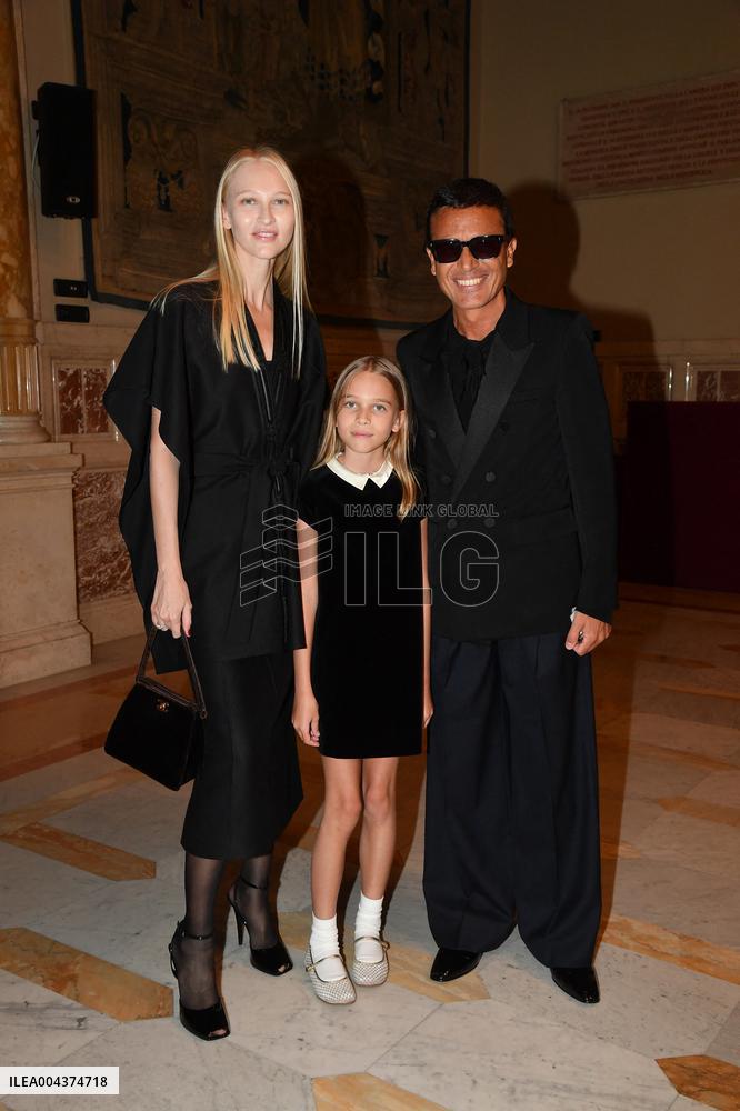 Emanuele Filiberto of Savoy and Adriana Abascal at Concert for Peace of Omar Harfouch - Rome