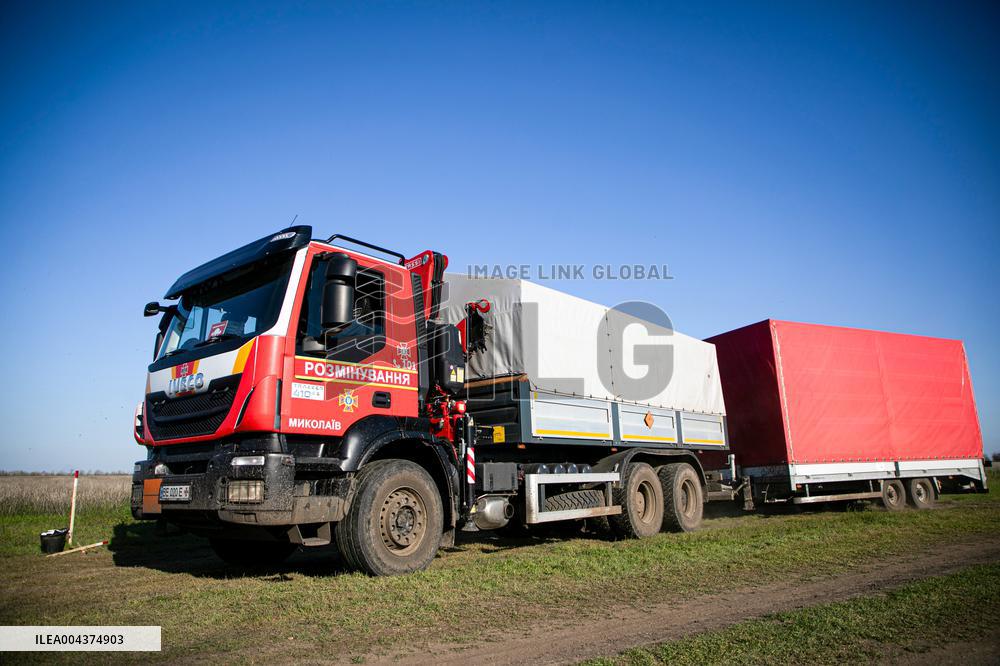 Demining in Mykolaiv region