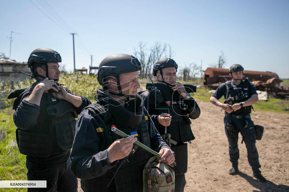 Demining in Mykolaiv region