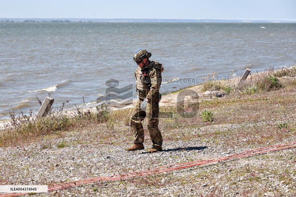 FAB-500 aerial bomb removed and destroyed in Odesa region
