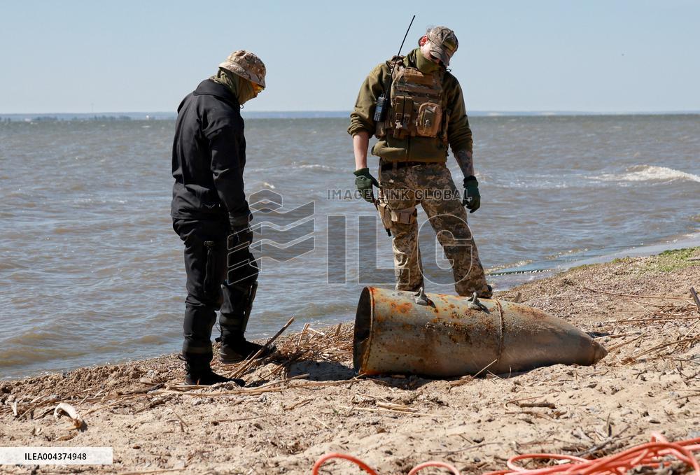 FAB-500 aerial bomb removed and destroyed in Odesa region