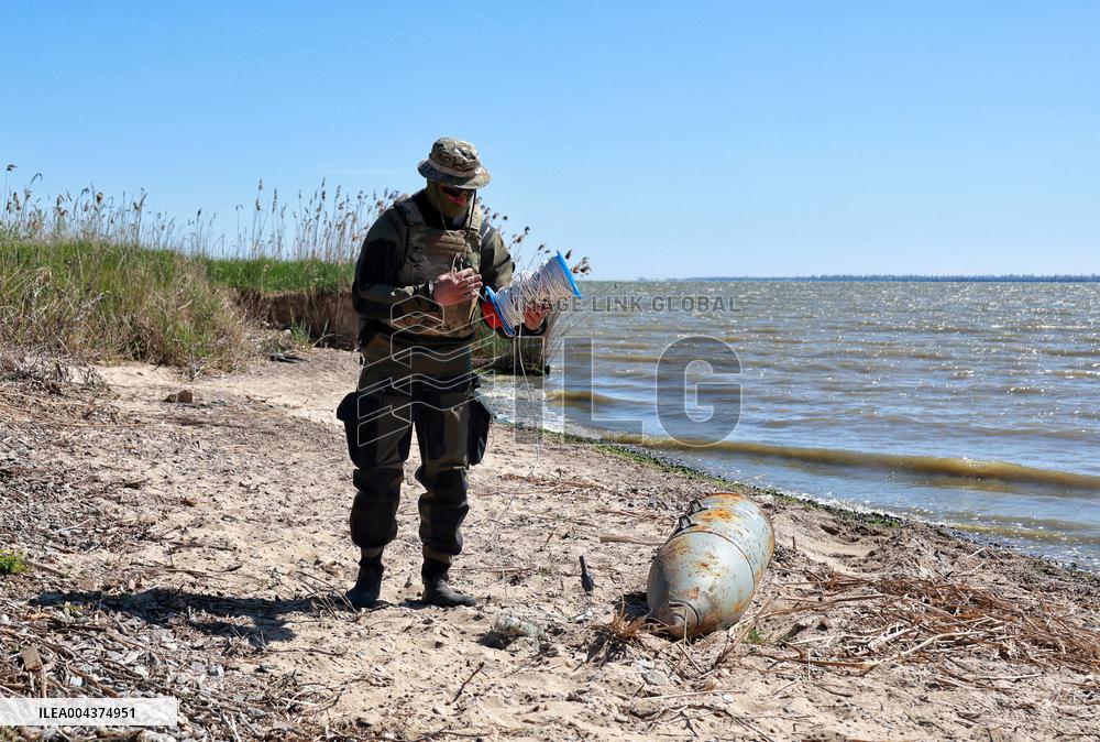 FAB-500 aerial bomb removed and destroyed in Odesa region