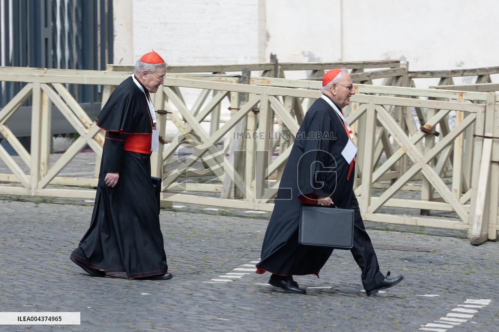 Cardinals Gather For Congregations Before Conclave - Vatican