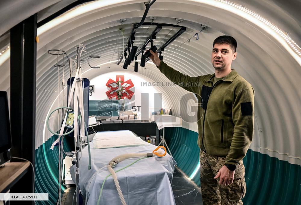 Surgical unit of underground hospital