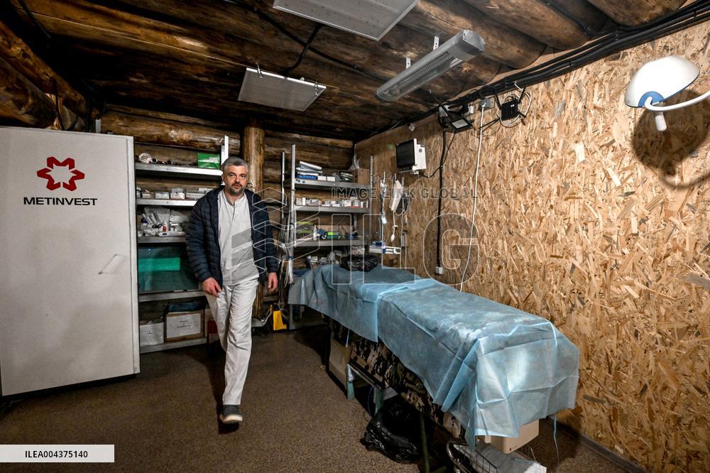 Surgical unit of underground hospital