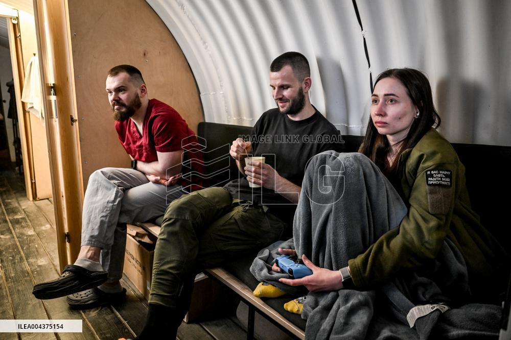 Surgical unit of underground hospital