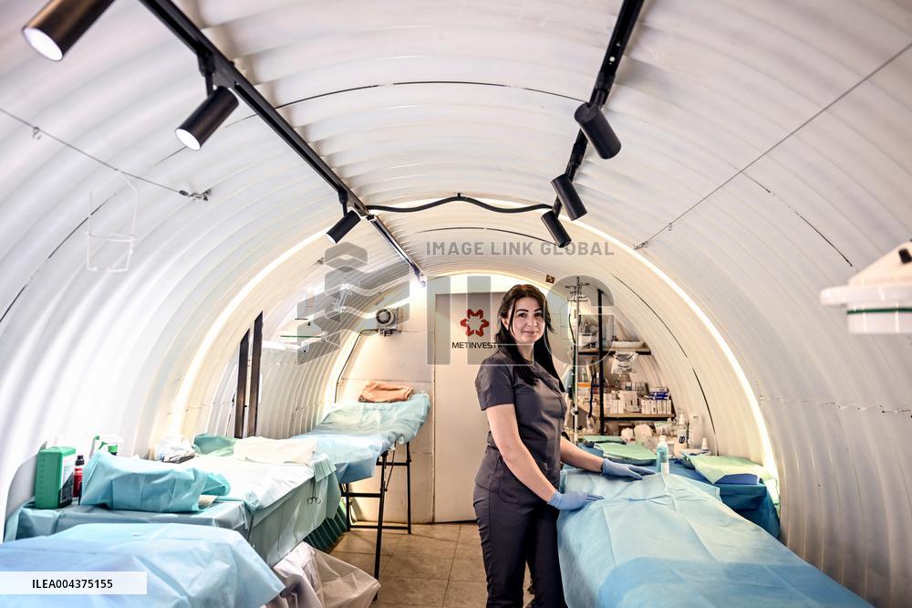 Surgical unit of underground hospital