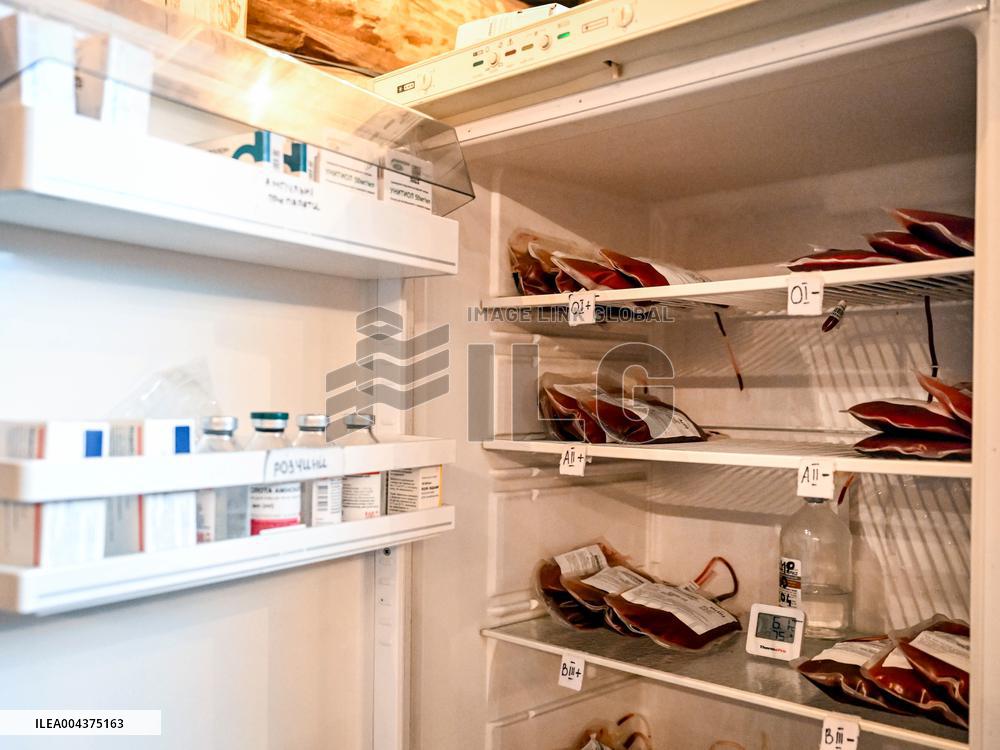 Surgical unit of underground hospital